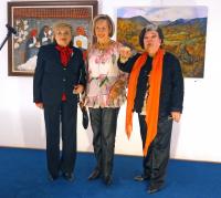 Inauguración de la Exposición Colectiva "En Femenino" en el Club Financiero Atlántico  de La Coruña