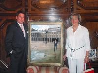 Recepción del Alcalde Coruñés Paco Vazquez