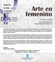 Colectiva "Arte en Femenino"